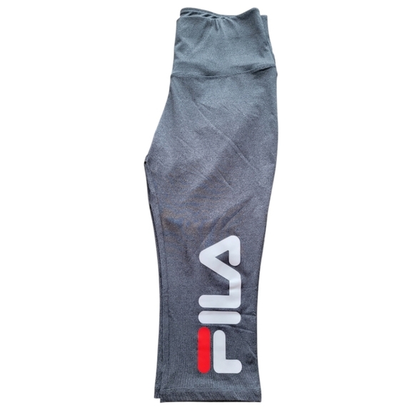 FILA Charcoal Gray Waist Slimming Workout Leggings Size 1X - Picture 1 of 8